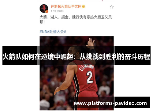火箭队如何在逆境中崛起：从挑战到胜利的奋斗历程